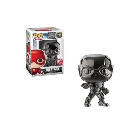 FUNKO POP! THE FLASH (BLACK CHROME) 208