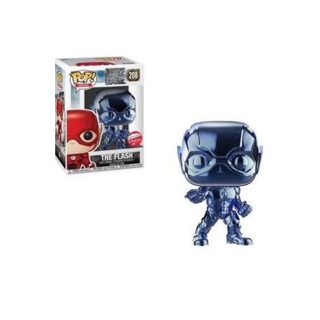 FUNKO POP! THE FLASH (BLUE CHROME) 208