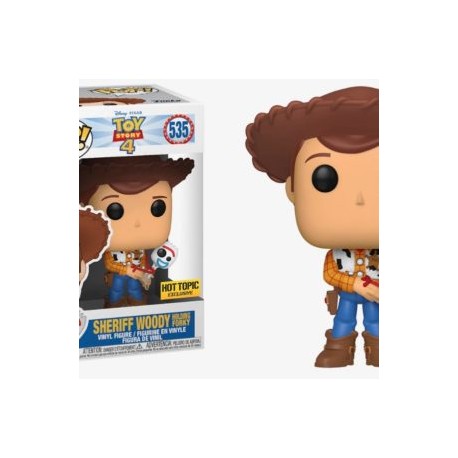 FUNKO POP SHERIFF WOODY AND FORKY 535