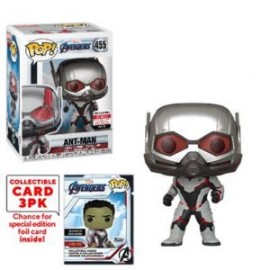 FUNKO POP! ANT-MAN AVENGERS END GAME 455 EE EXCLUSIVE WITH CARDS