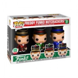 FUNKO POP! FREDDY FUNKO NUTCRACKER 3-PACK