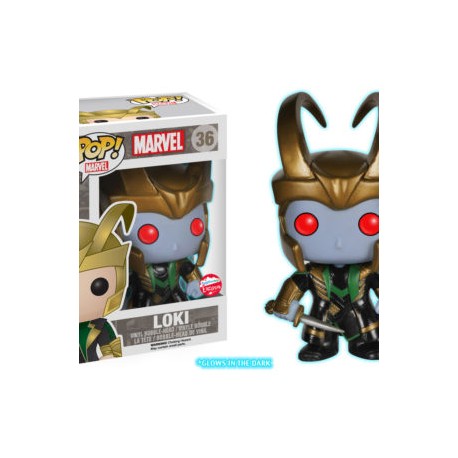 FUNKO POP! LOKI (FROST GIANT) 36 GLOW IN THE DARK