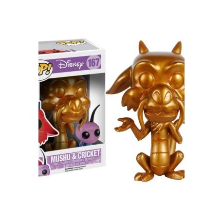 FUNKO POP! MUSHU GOLD & CRICKET 167