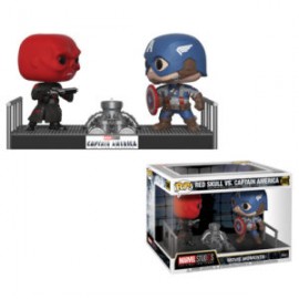 FUNKO POP! RED SKULL VS CAPTAIN AMERICA 389