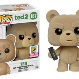 FUNKO POP! TED (REMOTE) 187 FLOCKED