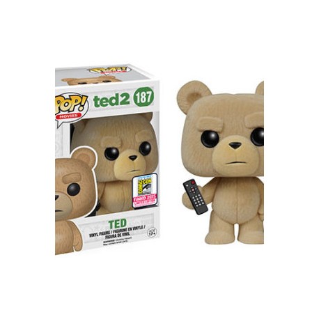 FUNKO POP! TED (REMOTE) 187 FLOCKED