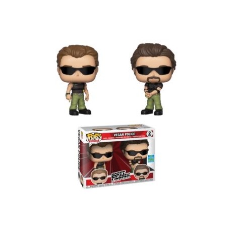 FUNKO POP! VEGAN POLICE 2-PACK LIMITED EDITION