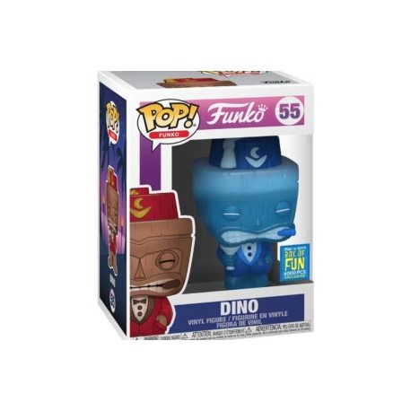 FUNKO POP! DINO (BLUE) 55 LIMITED EDITION MAGIC00 PCS