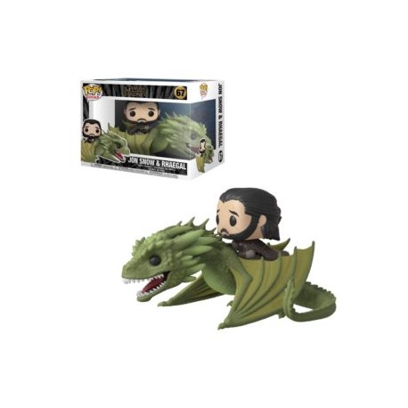 FUNKO POP! JON SNOW RIDDING RHAEGAL 67