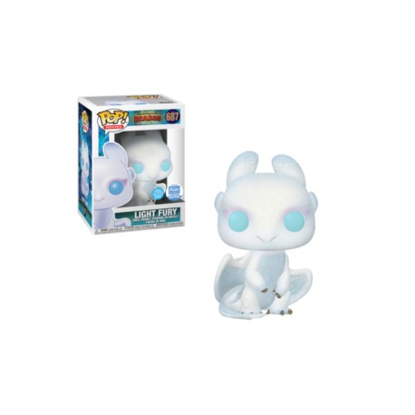 FUNKO POP! LIGHT FURY (GLITTER) 687