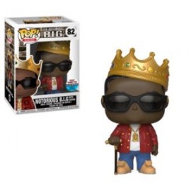 FUNKO POP! NOTORIUS B.I.G. WITH CROWN (RED JACKET) 82