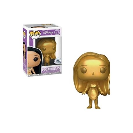 FUNKO POP! POCAHONTAS GOLD 197