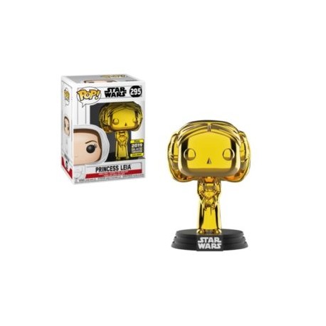 FUNKO POP! PRINCESS LEIA (GOLD CHROME) 295