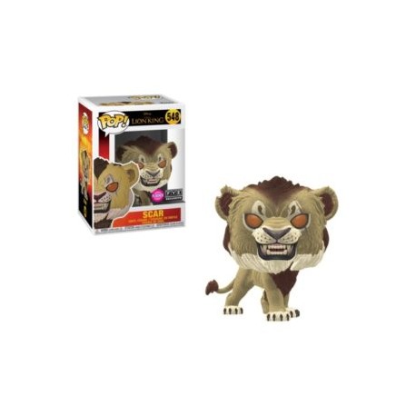 FUNKO POP! SCAR (LIVE ACTION ) 548 FLOCKED