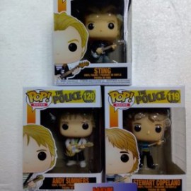 FUNKO POP! SET THE POLICE: STING, ANDY SUMMERS & STEWART COPELAND